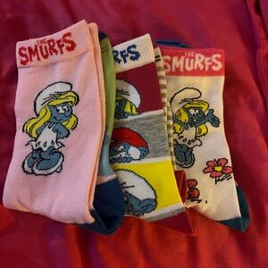 The Smurfs Character Socks Set